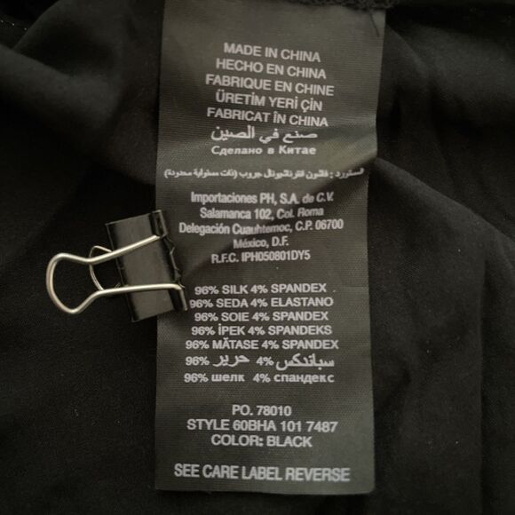 Vintage Bebe Silk Fringe‎ Mirror Yoke Tank Top Flapper Festival 90s NWT Medium - Picture 9 of 9